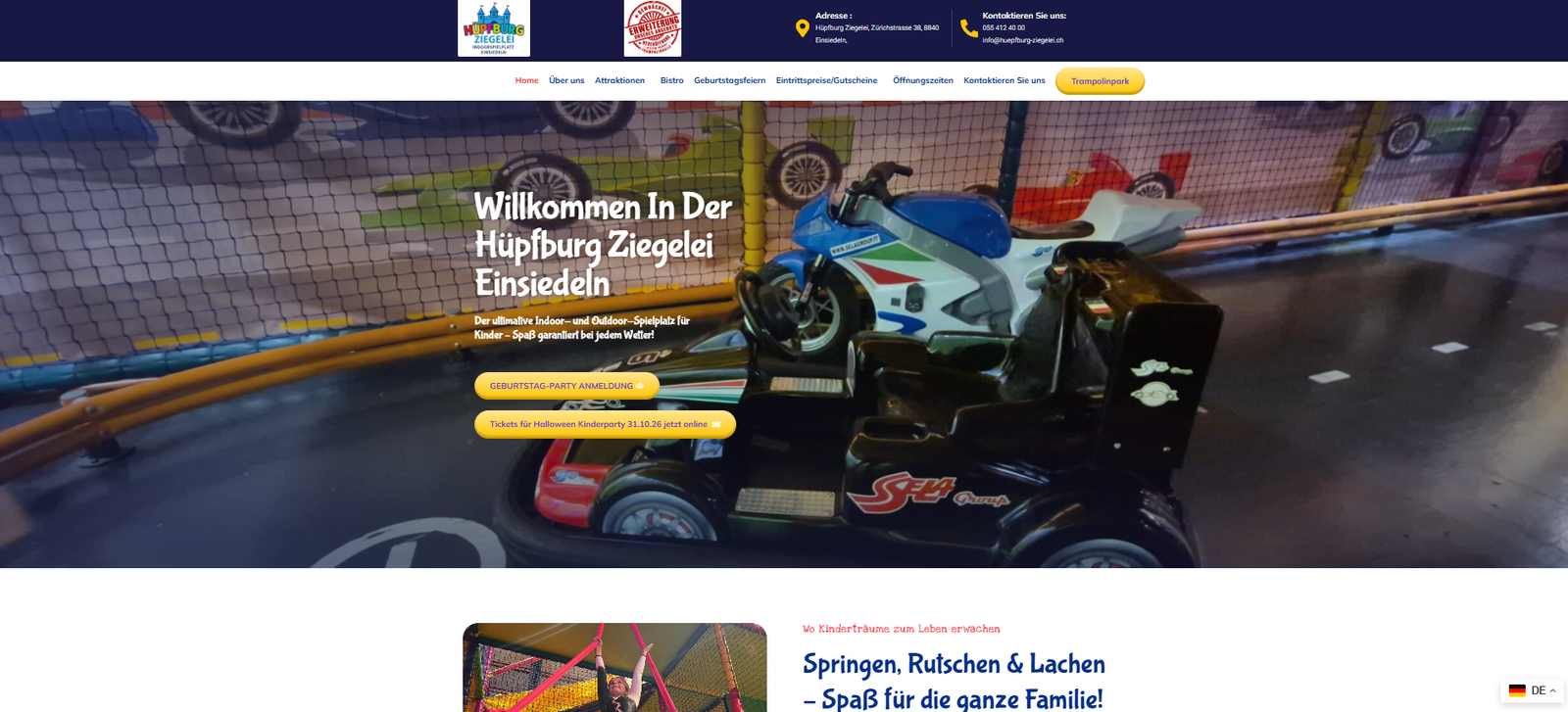 Hüpfburg Ziegelei